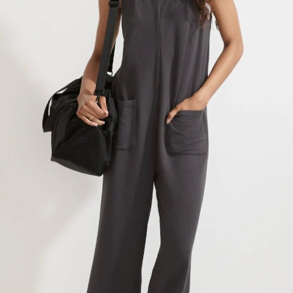 Madewell Superbrushed Pull-On Jumpsuit NWT - Picture 1 of 3